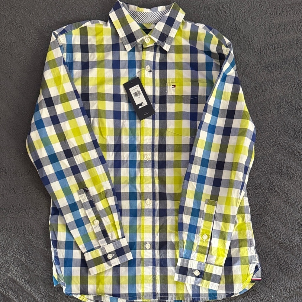 Tommy Hilfiger Men's Vibrant Checkered Shirt